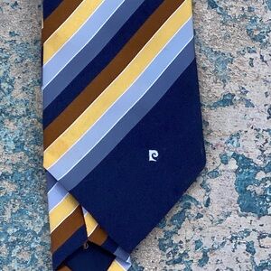Vintage Pierre Cardin Paris Striped Tie